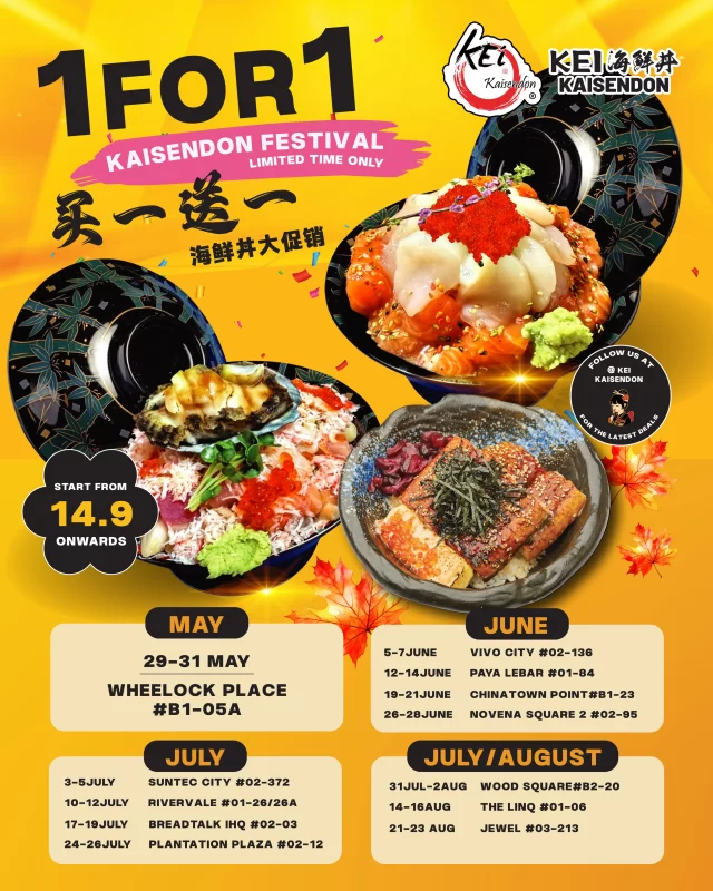 Kei Kaisendon Singapore | Authentic Japanese Donburi with Fresh